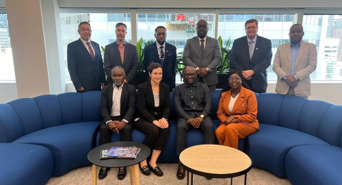 Passage de la délégation de l'Angola à Montreal 2024 